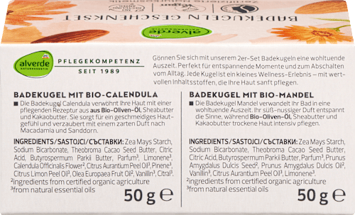 Geschenkset "Meine Auszeit" Badekugeln 2tlg, 1 St alverde NATURKOSMETIK