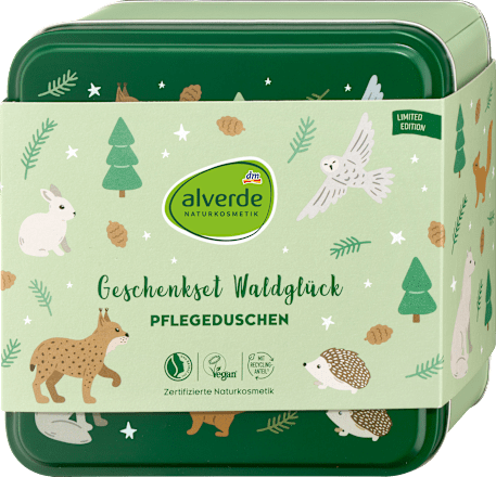 Geschenkset "Waldglück" Pflegeduschen 2tlg, 1 St alverde NATURKOSMETIK