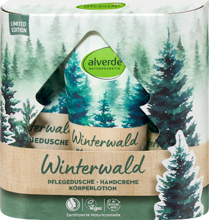 Geschenkset "Winterbos" 3-delig, 1 st.