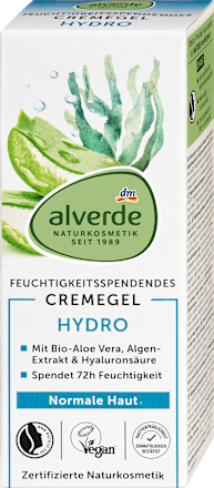 Gesichtscreme Gel Hydro feuchtigkeitsspendend, 50 ml
