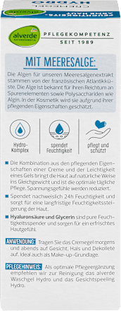Gesichtscreme Gel Hydro, 50 ml alverde NATURKOSMETIK