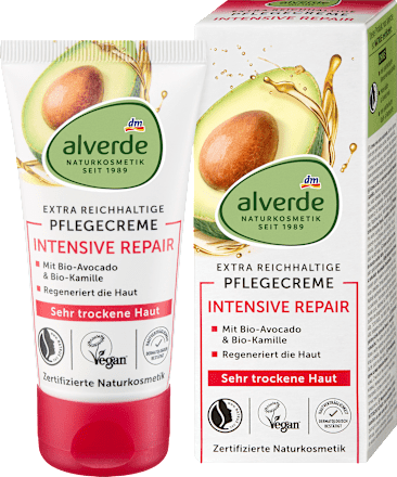Gesichtscreme Intensiv Repair Avocado, 50 ml
