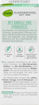 Gesichtscreme Sensitiv 24h Hamamelis & Kamille, 50 ml