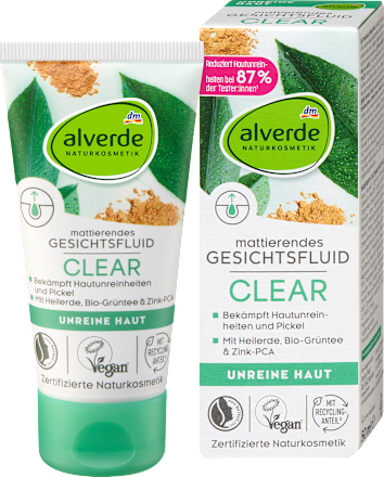 Gesichtsfluid Clear, 50 ml alverde NATURKOSMETIK