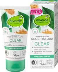 Gesichtsfluid Clear, 50 ml alverde NATURKOSMETIK