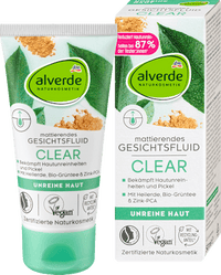 Gesichtsfluid Clear, 50 ml alverde NATURKOSMETIK