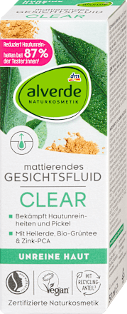 Gesichtsfluid Clear, 50 ml alverde NATURKOSMETIK
