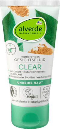 Gesichtsfluid Clear, 50 ml alverde NATURKOSMETIK
