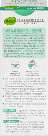 Gesichtsfluid Clear, 50 ml alverde NATURKOSMETIK