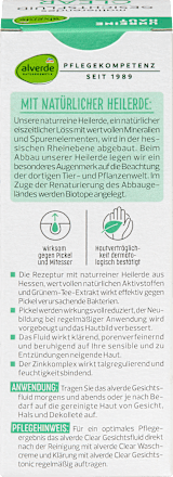 Gesichtsfluid Clear, 50 ml alverde NATURKOSMETIK