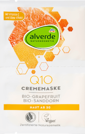 Q10 gezichtsmasker met vitamine C, 10 ml