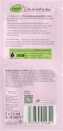 Gesichtsmaske Seaside Balance Heidekraut Hafer, 15 ml