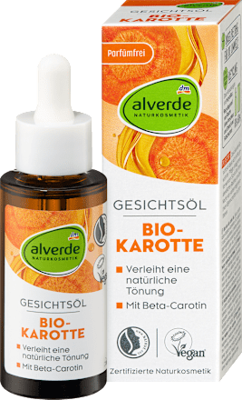 Gesichtsöl Bio-Karotte, 30 ml alverde NATURKOSMETIK