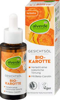 Gesichtsöl Bio-Karotte, 30 ml alverde NATURKOSMETIK