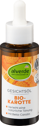 Gesichtsöl Bio-Karotte, 30 ml alverde NATURKOSMETIK