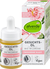 Gesichtsöl Wildrose, 15 ml alverde NATURKOSMETIK