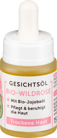 Gesichtsöl Wildrose, 15 ml