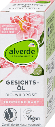 Gesichtsöl Wildrose, 15 ml alverde NATURKOSMETIK
