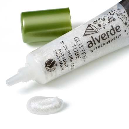 Glittertube 10 Silberglanz, 15 ml