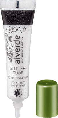 Glittertube 10 Silberglanz, 15 ml