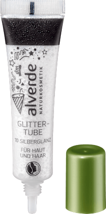 Glittertube 10 Silberglanz, 15 ml