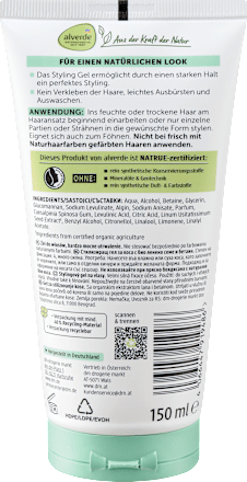 Haargel Sehr starker Halt, 150 ml