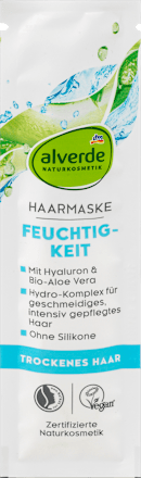 Haarmasker Vochtinbrengend Aloë Vera &amp; Hyaluron, 20 ml