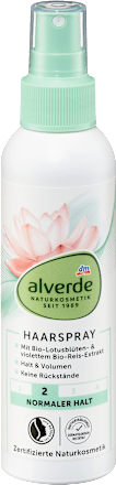Haarspray mit Lotusblüten- & violettem Reisextrakt, 150 ml