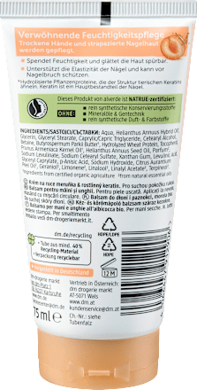 Hand- und Nagelbalsam Aprikose, 75 ml