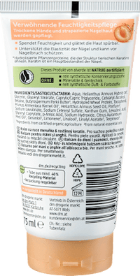 Hand- und Nagelbalsam Aprikose, 75 ml