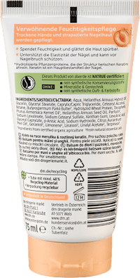 Hand- und Nagelbalsam Aprikose, 75 ml