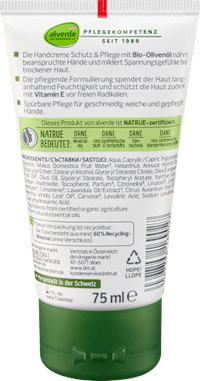 Handcreme Schutz & Pflege, 75 ml alverde NATURKOSMETIK
