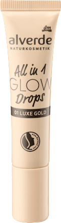 Highlighter All in 1 Glow Drops 01 Luxe Gold, 15 ml