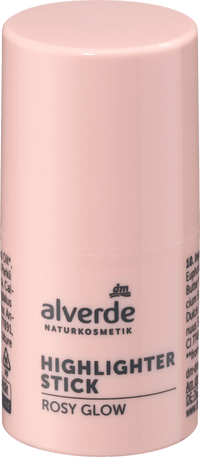 alverde NATURKOSMETIK Highlighter Stick 10 Rosy Glow, 4,8 g