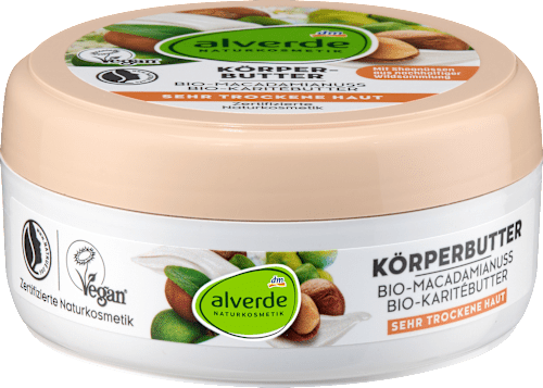 Macadamia noten bodybutter, 200 ml