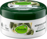 Körpercreme Olivenöl, Sheabutter, 300 ml alverde NATURKOSMETIK