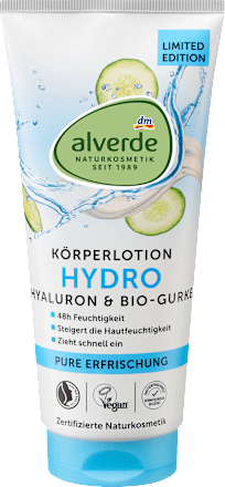 Körperlotion Hydro Hyaluron & Gurke, 200 ml