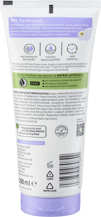 Körpermilch beruhigend, 200 ml