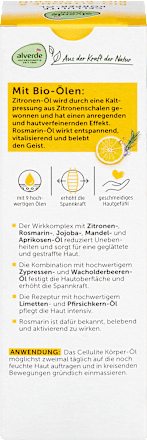 Körperöl Cellulite Zitrone & Rosmarin, 100 ml