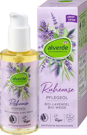 Lichaamsolie Calm Oasis Lavendel, 100 ml