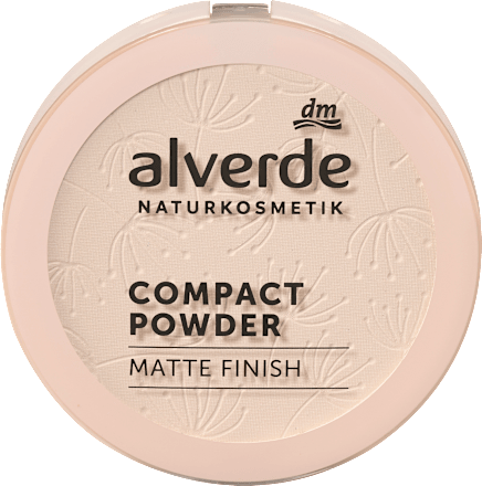 Kompakt Puder, Matte Finish 10 Naturelle, 9 g