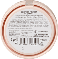 Kompakt Puder, Matte Finish 50, 9 g