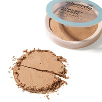 alverde NATURKOSMETIK Kompaktpuder Matte Finish mit Cica 20 Mittel, 9 g