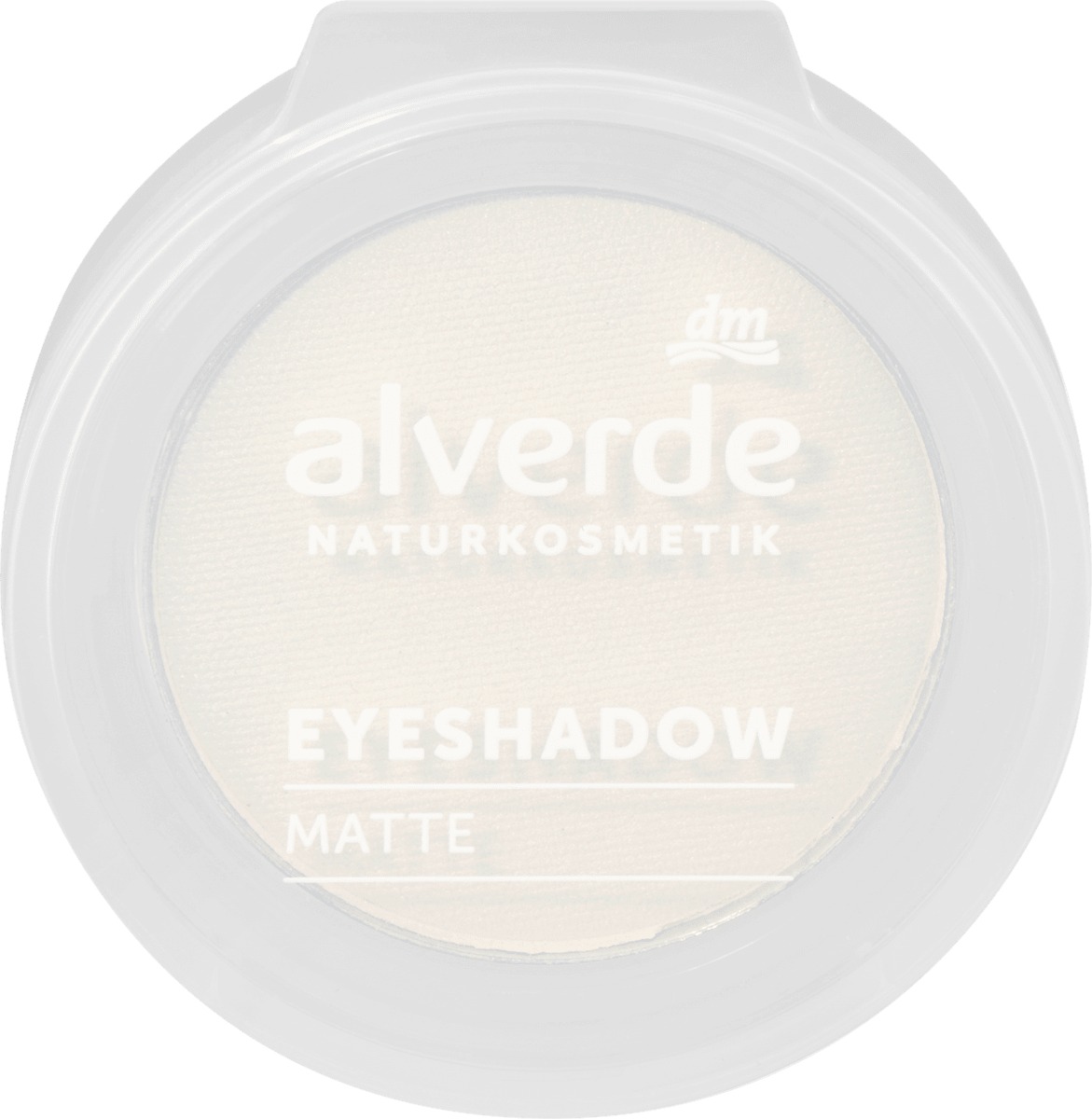 alverde NATURKOSMETIK Lidschatten Mono Matte 01 All In One, 1,5 g