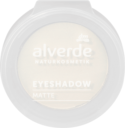 alverde NATURKOSMETIK Lidschatten Mono Matte 01 All In One, 1,5 g