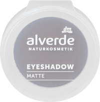 alverde NATURKOSMETIK Lidschatten Mono Matte 30 Pure Mocha, 1,5 g