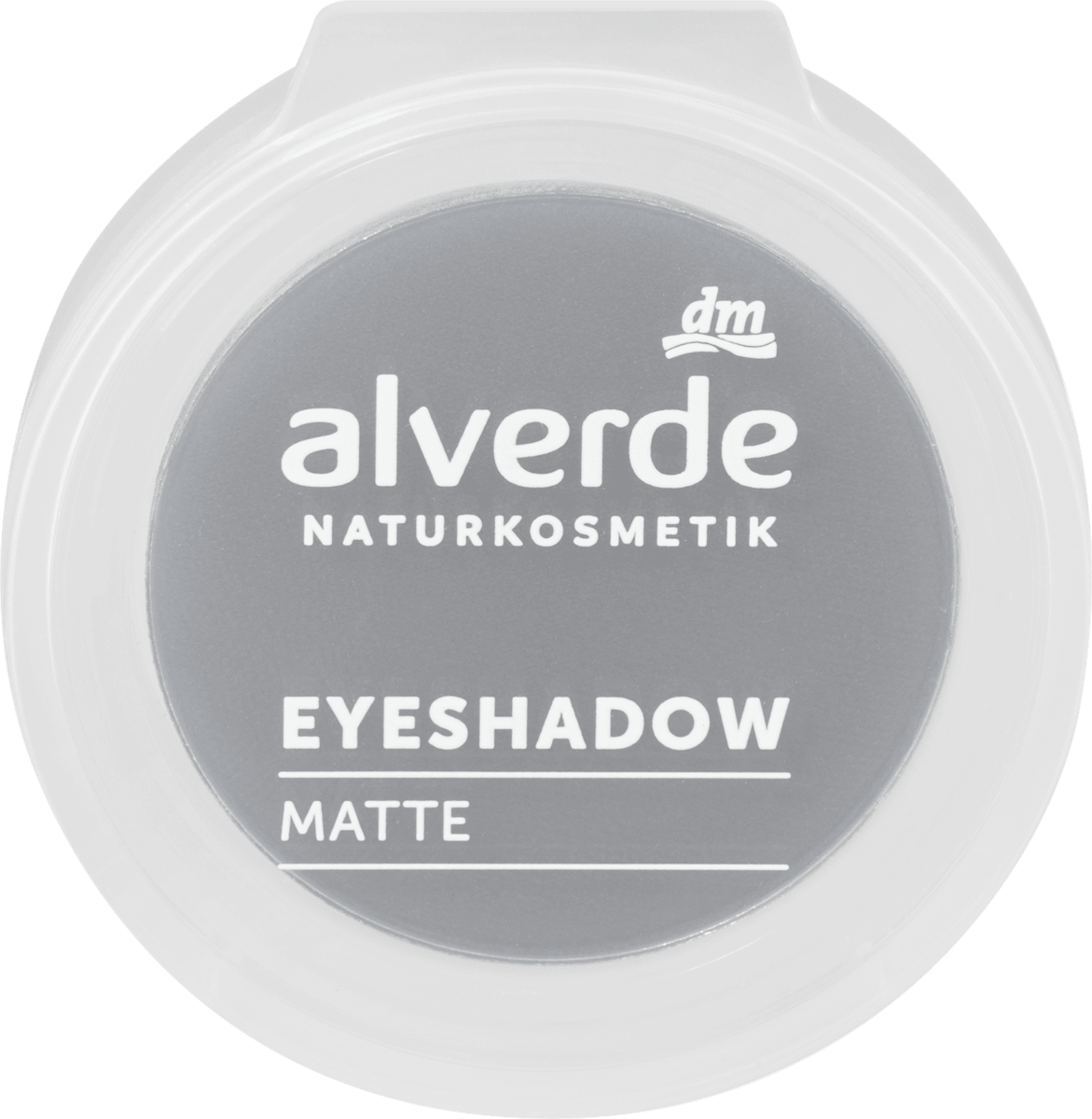 alverde NATURKOSMETIK Lidschatten Mono Matte 32 Black, 1,5 g