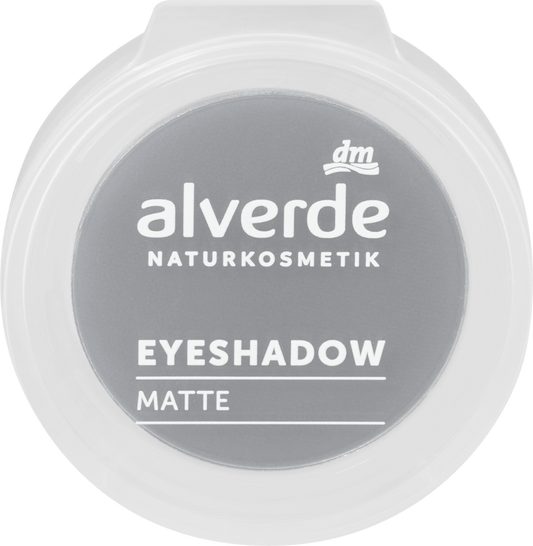 alverde NATURKOSMETIK Lidschatten Mono Matte 32 Black, 1,5 g