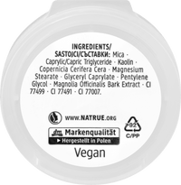alverde NATURKOSMETIK Lidschatten Mono Matte 32 Black, 1,5 g
