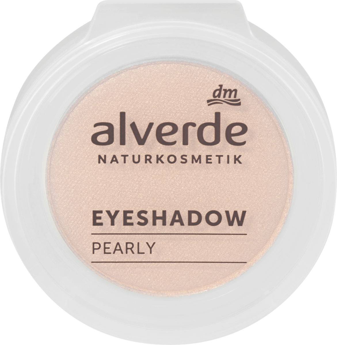 alverde NATURKOSMETIK Lidschatten Mono Pearly 02 Nude Gold, 1,5 g